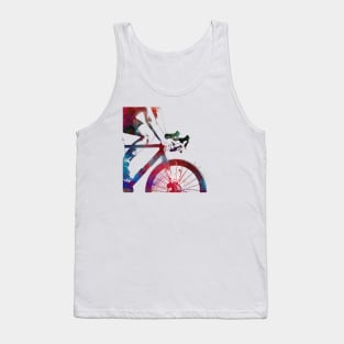 Cycling Bike sport art #cycling #sport Tank Top